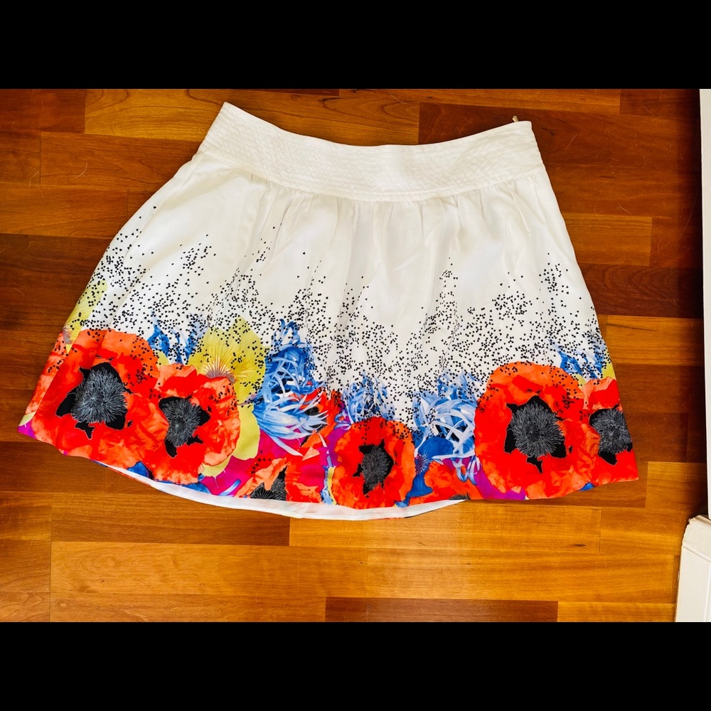 Leifsdottir Poppy silk skirt